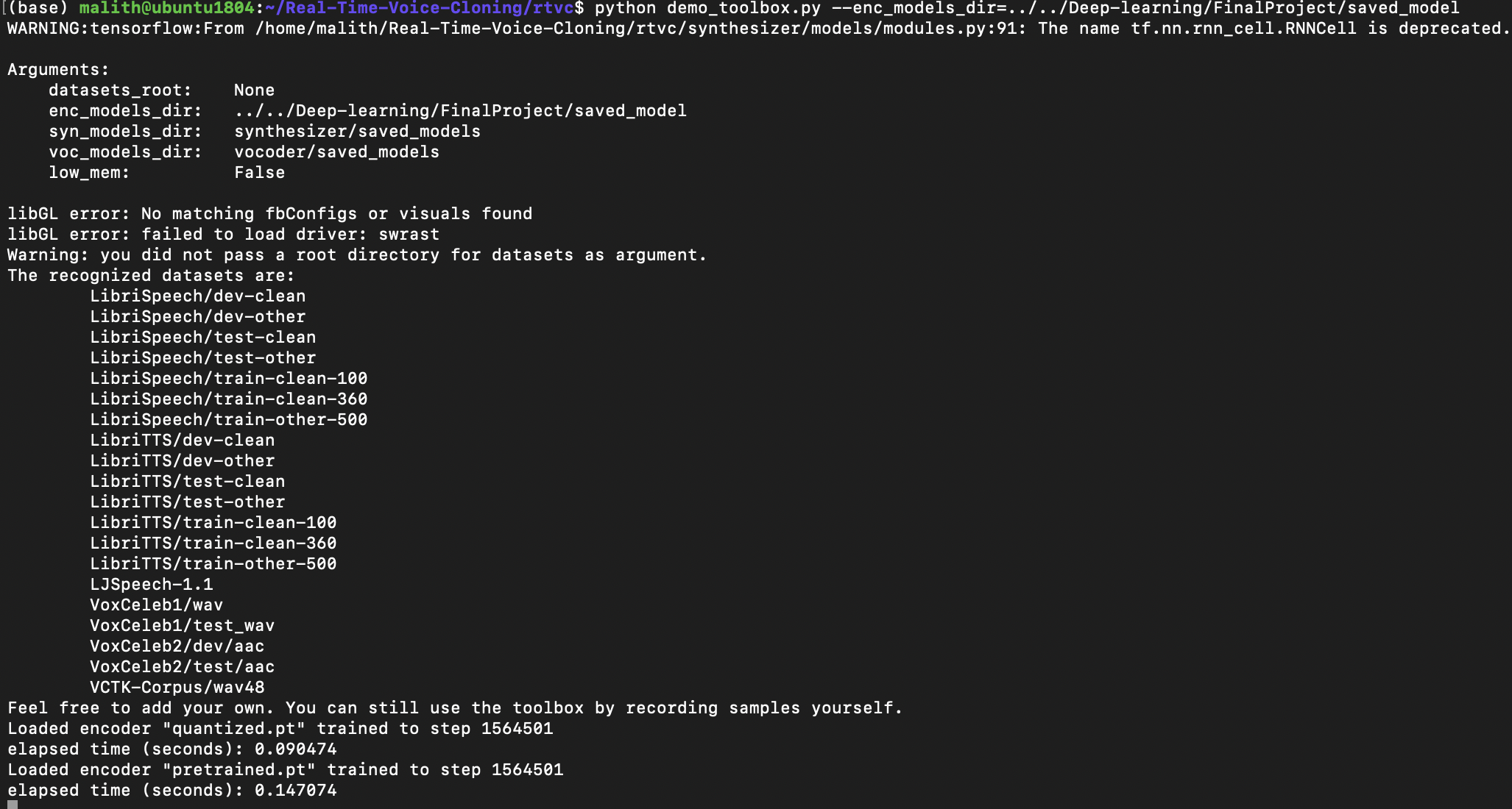 Image of Quantized Encoder - Speedup