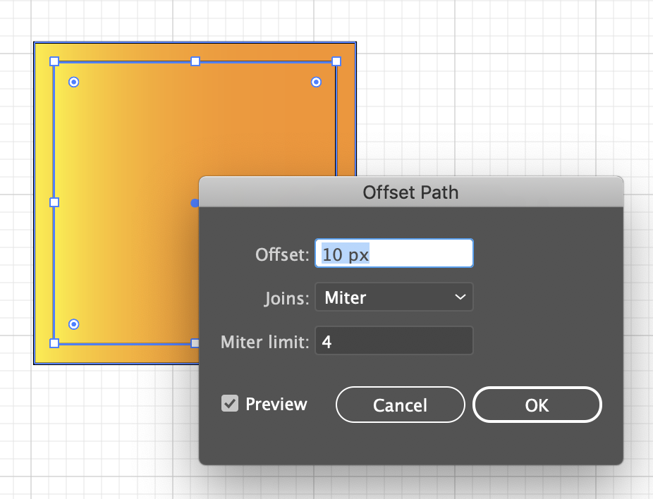 Offset value selector